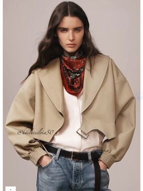 ZARA CROPPED JACKET - THE ITEM ZARA WOMAN